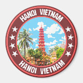 Hanoi Vietnam Magneet (Voorkant)