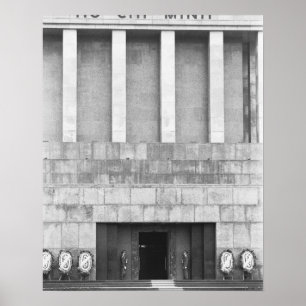 Hanoi Vietnam, Mausoleum van Ho Chi Minh Poster