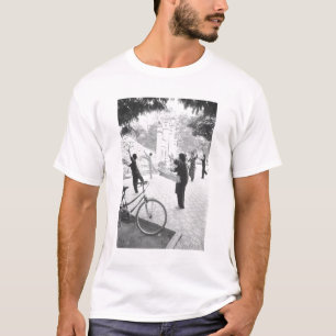 Hanoi Vietnam, "Morning Excerises by Hoan Kiem" T-shirt