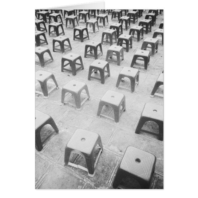 Hanoi Vietnam, plastic gereedschap in de tempel va (Voorkant)