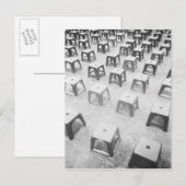 Hanoi Vietnam, plastic gereedschap in de tempel va Briefkaart (Voorkant / Achterkant)