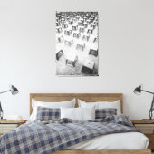 Hanoi Vietnam, plastic gereedschap in de tempel va Canvas Afdruk (Insitu (Slaapkamer))