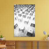 Hanoi Vietnam, plastic gereedschap in de tempel va Canvas Afdruk (Insitu (Woonkamer))