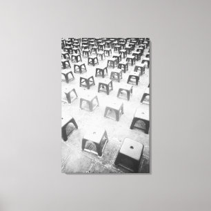 Hanoi Vietnam, plastic gereedschap in de tempel va Canvas Afdruk