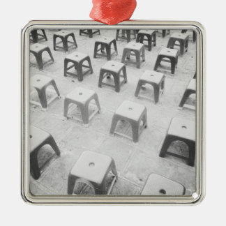 Hanoi Vietnam, plastic gereedschap in de tempel va Metalen Ornament