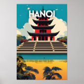Hanoi Vietnam Poster (Voorkant)