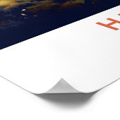 Hanoi Vietnam Reisprint Poster (Hoek)