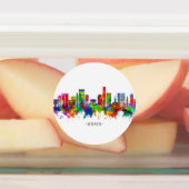 Hanoi Vietnam Skyline Labels (Aangebracht)