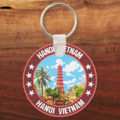 Hanoi Vietnam Sleutelhanger (Voorkant)