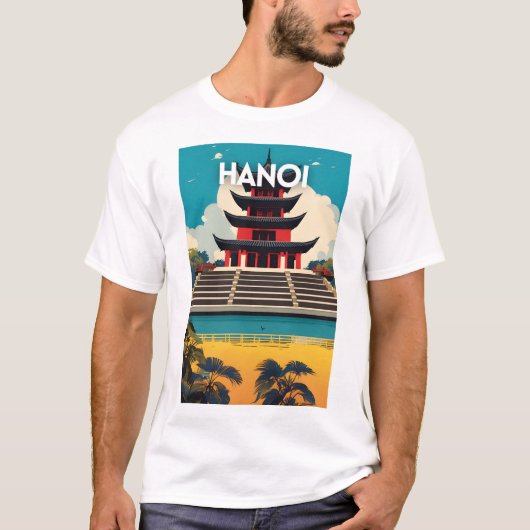 Hanoi Vietnam T-shirt (Voorkant)