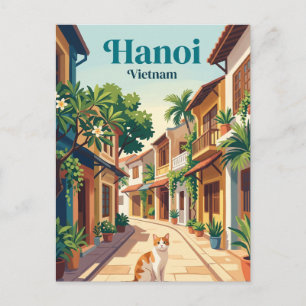 Hanoi, Vietnam Vietnam Briefkaart
