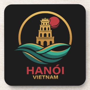 Hanoi Vietnam Zuidoost-Azië Bier Onderzetter