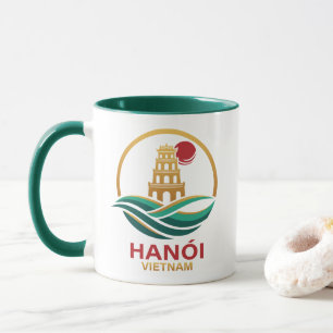 Hanoi Vietnam Zuidoost-Azië Mok