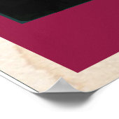 Hanoi vintage-poster poster (Hoek)