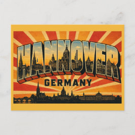 Hanover Duitsland Neues Rathaus Briefkaart