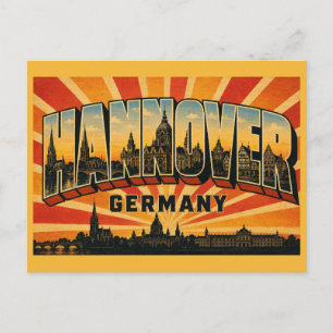 Hanover Duitsland Neues Rathaus Briefkaart