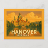 Hanover Germany City Art Briefkaart (Voorkant)