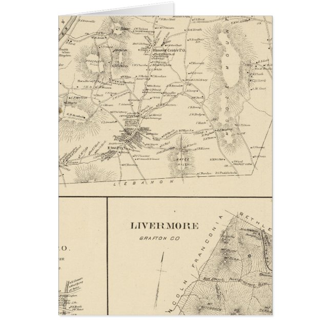 Hanover, Grafton Co. (Voorkant)