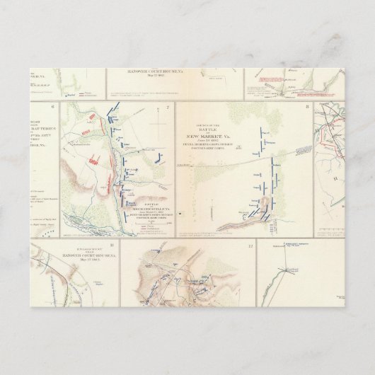 Hanover, Hanover CH, New Bridge, Mechanicsville Briefkaart (Voorkant)