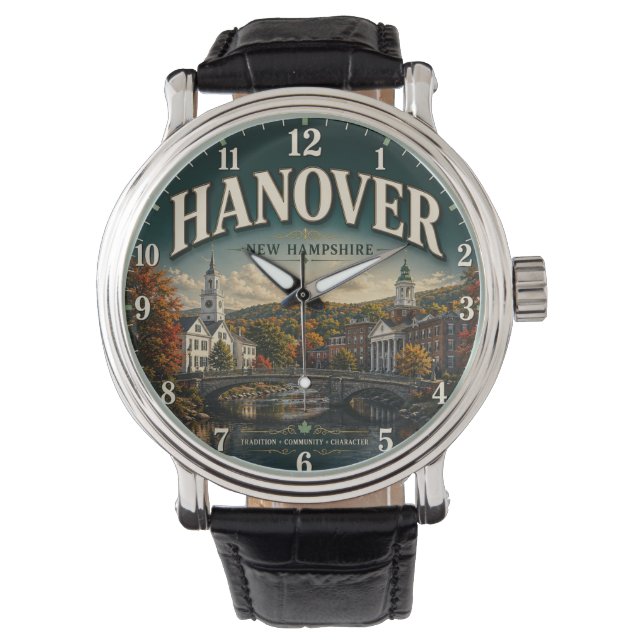 Hanover New Hampshire Horloge (Voorkant)