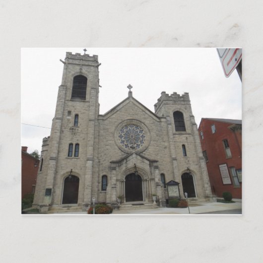 Hanover Pennsylvania Church Briefkaart (Voorkant)