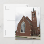 Hanover, Pennsylvania Church Briefkaart (Voorkant / Achterkant)