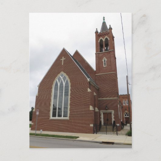 Hanover, Pennsylvania Church Briefkaart (Voorkant)