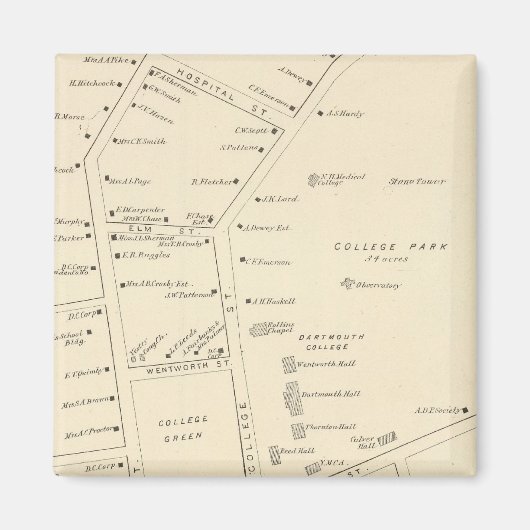 Hanover PO Magneet (Voorkant)