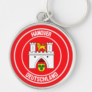 Hanover Round Emblem Sleutelhanger
