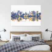 Hanover Skyline Canvas Afdruk (Insitu (Slaapkamer))