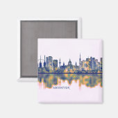 Hanover Skyline Magneet (Voorkant / Achterkant)