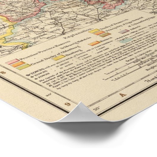 Hanover, Sleeswijk Holstein Poster (Hoek)