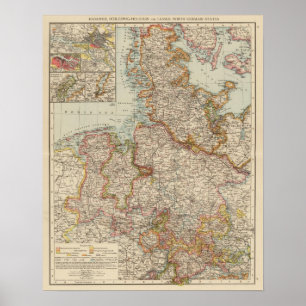 Hanover, Sleeswijk Holstein Poster