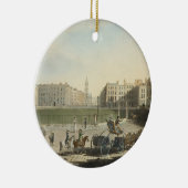 Hanover Square, gegraveerd door Robert Pollard (17 Keramisch Ornament (Rechts)