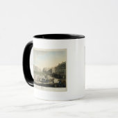 Hanover Square, gegraveerd door Robert Pollard (17 Mok (Voorkant links)