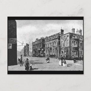 Hanover Street, en de Bank of England, c1850s Briefkaart