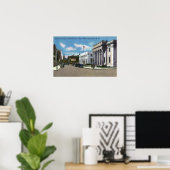 Hanover Street Uitzicht van de Post Kantoor Poster (Thuiskantoor)