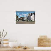 Hanover Street Uitzicht van de Post Kantoor Poster (Keuken)