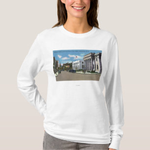 Hanover Street Uitzicht van de Post Kantoor T-shirt