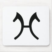 Hanoverian Mousepad Muismat (Voorkant)
