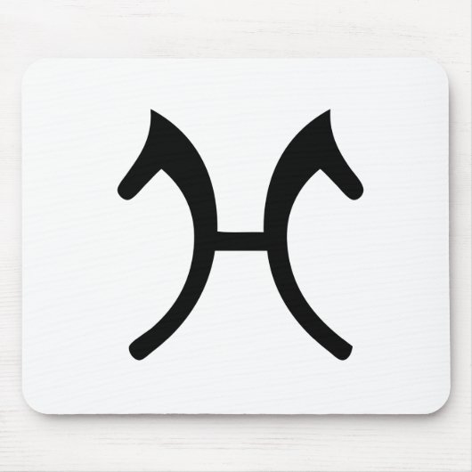 Hanoverian Mousepad Muismat (Voorkant)