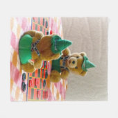 Hans and Yodel Fleece Deken (Voorkant (Horizontaal))