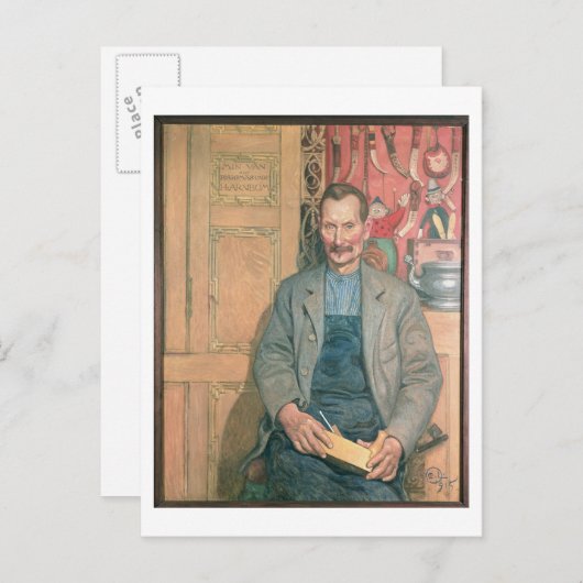 Hans Arnbom , The Carpenter Briefkaart (Voorkant / Achterkant)