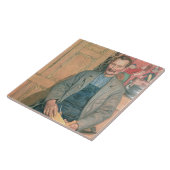 Hans Arnbom , The Carpenter Tegeltje (Zijkant)