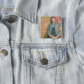 Hans Arnbom , The Carpenter Vierkante Button 5,1 Cm (In situ)