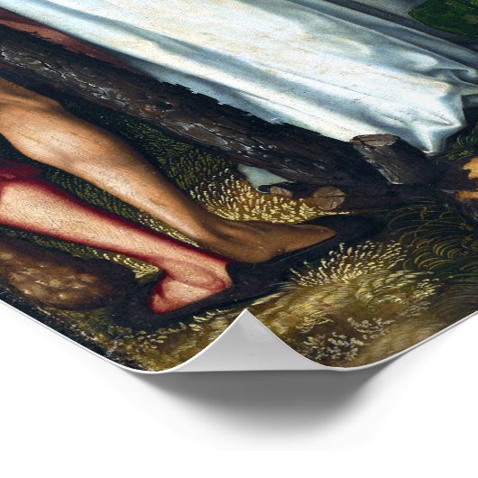 Hans Baldung Grien Het kruisbeeld van Christus Poster (Hoek)