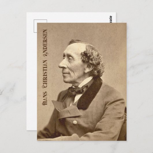 Hans Christelijk Andersen briefkaart (Voorkant / Achterkant)