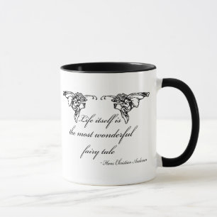 Hans Christelijk Andersen Fairy Tale Quote Gift Mok