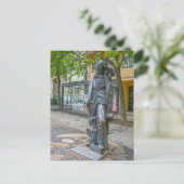 Hans Christelijk Andersen Standbeeld, Bratislava,  Briefkaart (Staand voorkant)
