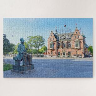 Hans Christelijk Andersen Statue, Kopenhagen Denem Legpuzzel
